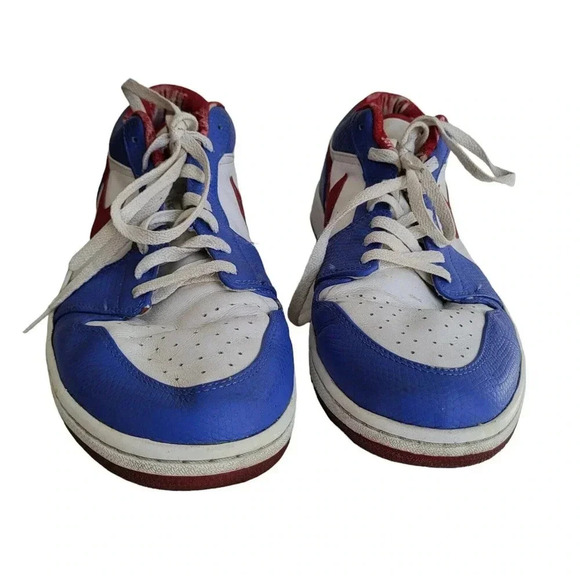 Air Jordan 1 Retro Low “East Side” White Red Royal Chicago 309192-161 Si… - Picture 3 of 16